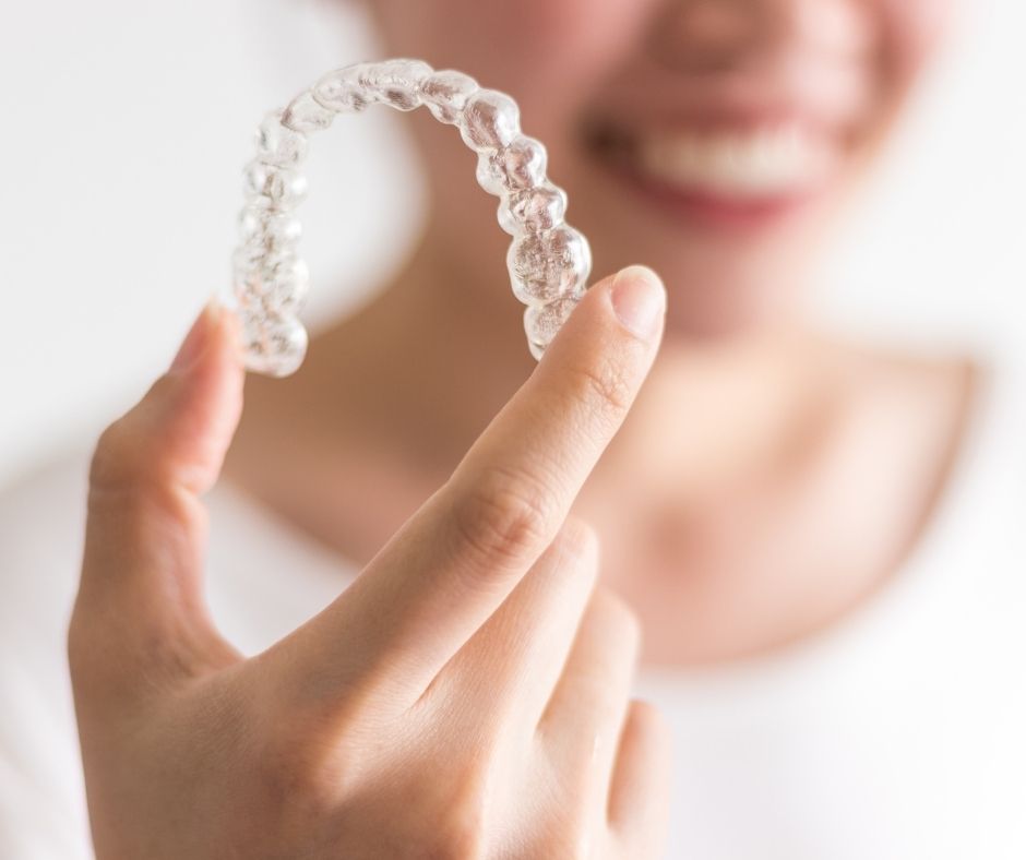 invisible dental braces