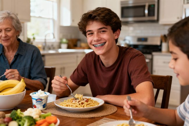 what foods can you eat with pitts 21 braces